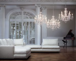 contemporary designer chandelier Hammersmith